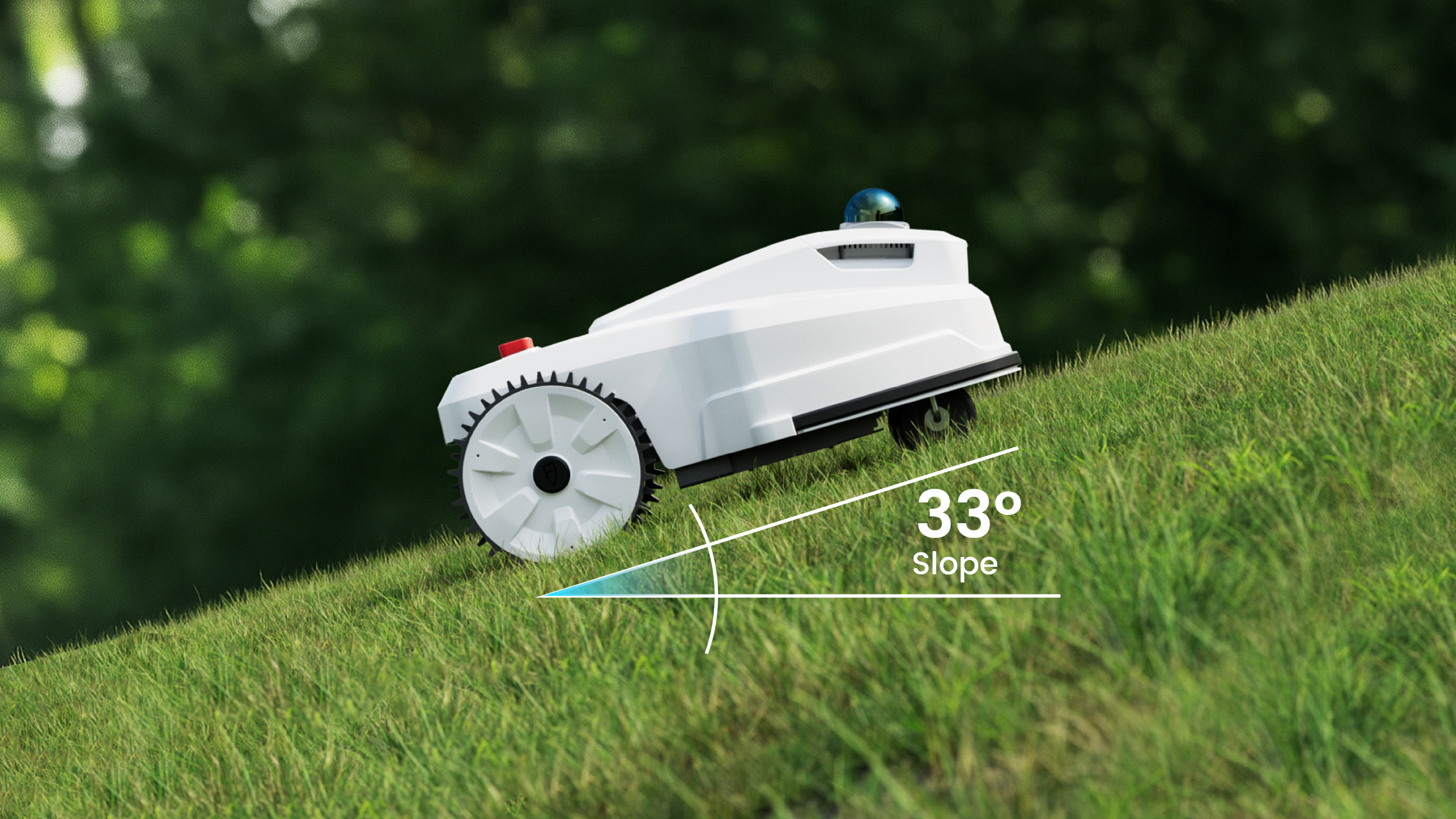 Robot Lawn Mower Go Uphill