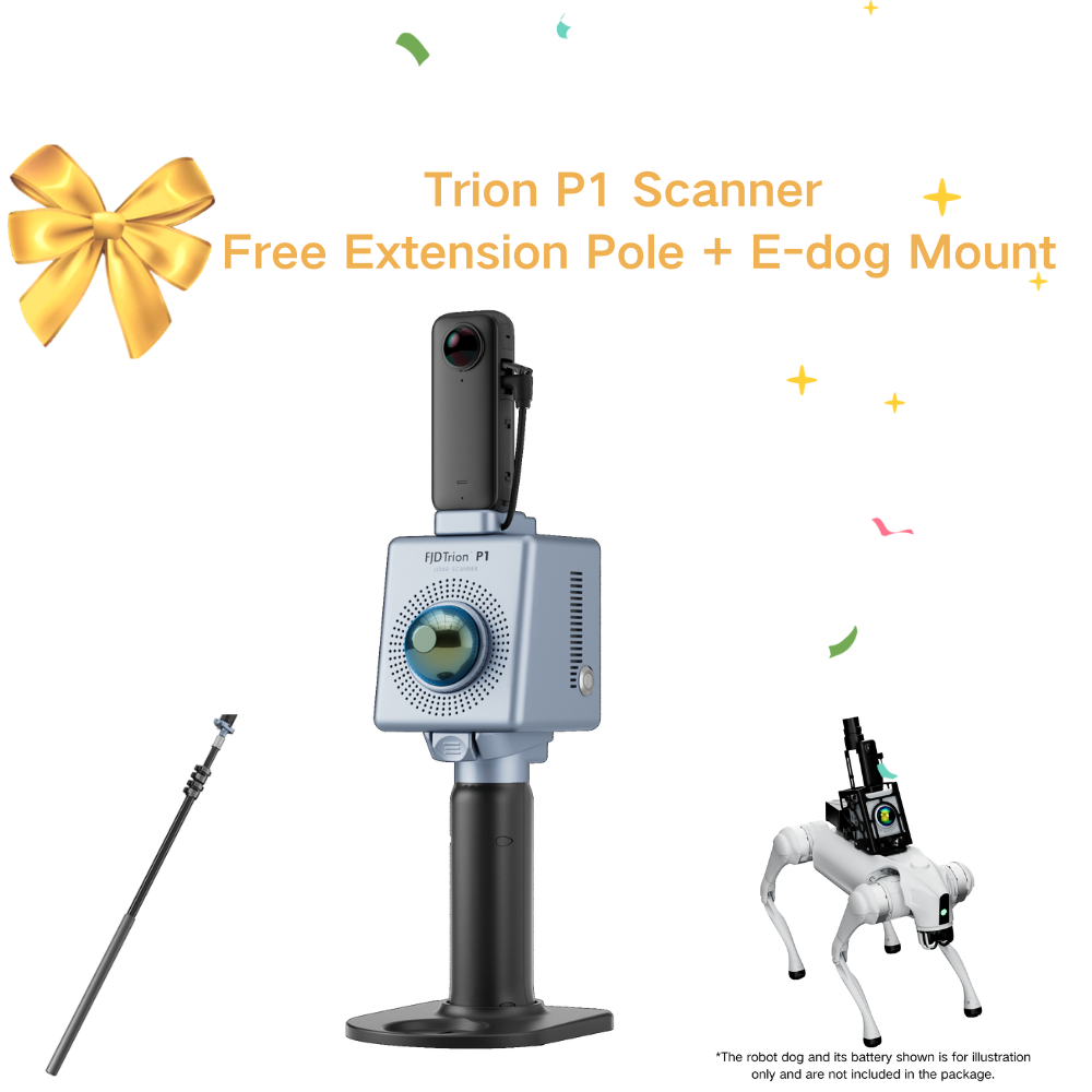 Scanner LiDAR portable 3D FJD Trion P1