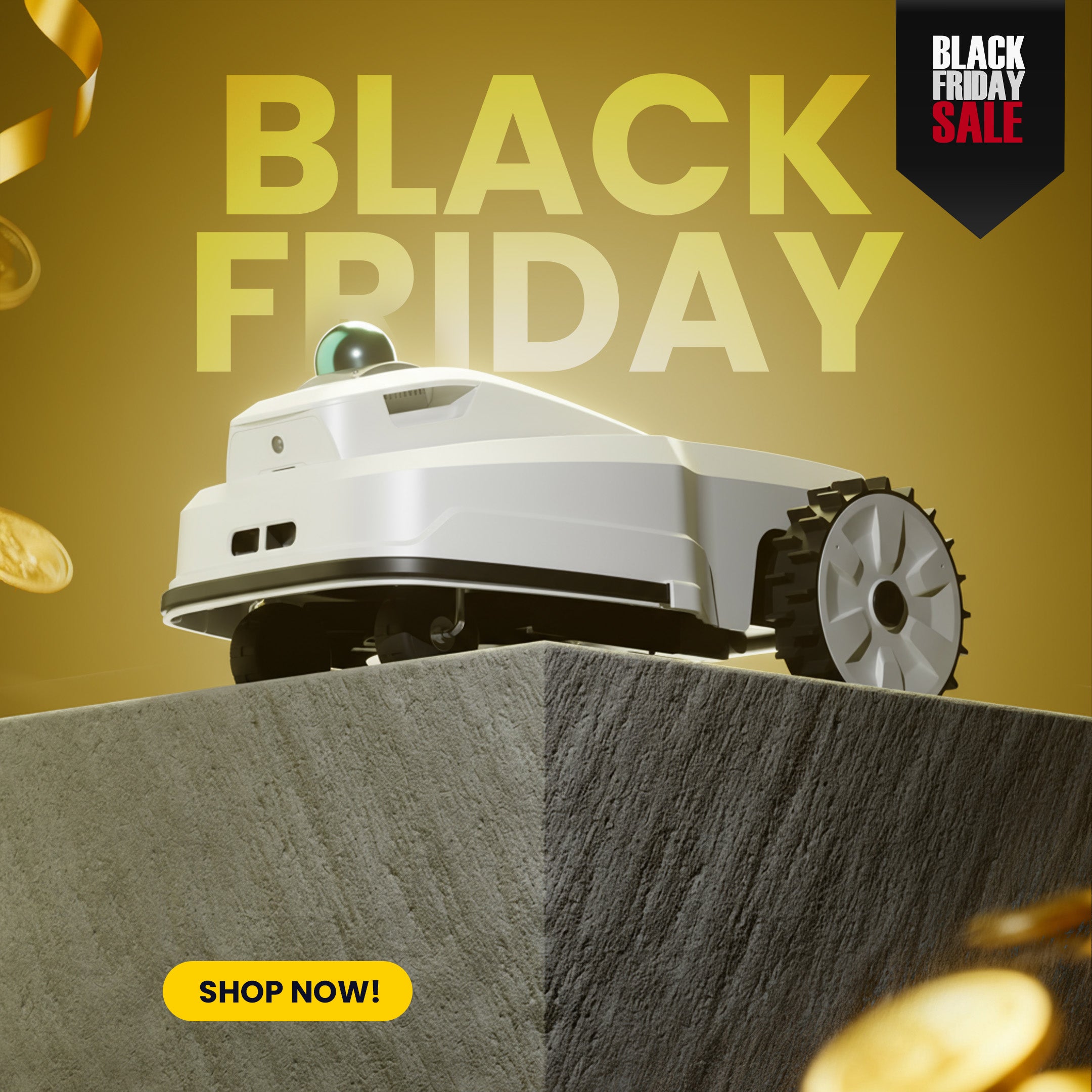 Tondeuse à gazon robotisée FJD FL3000 sans fil LiDAR