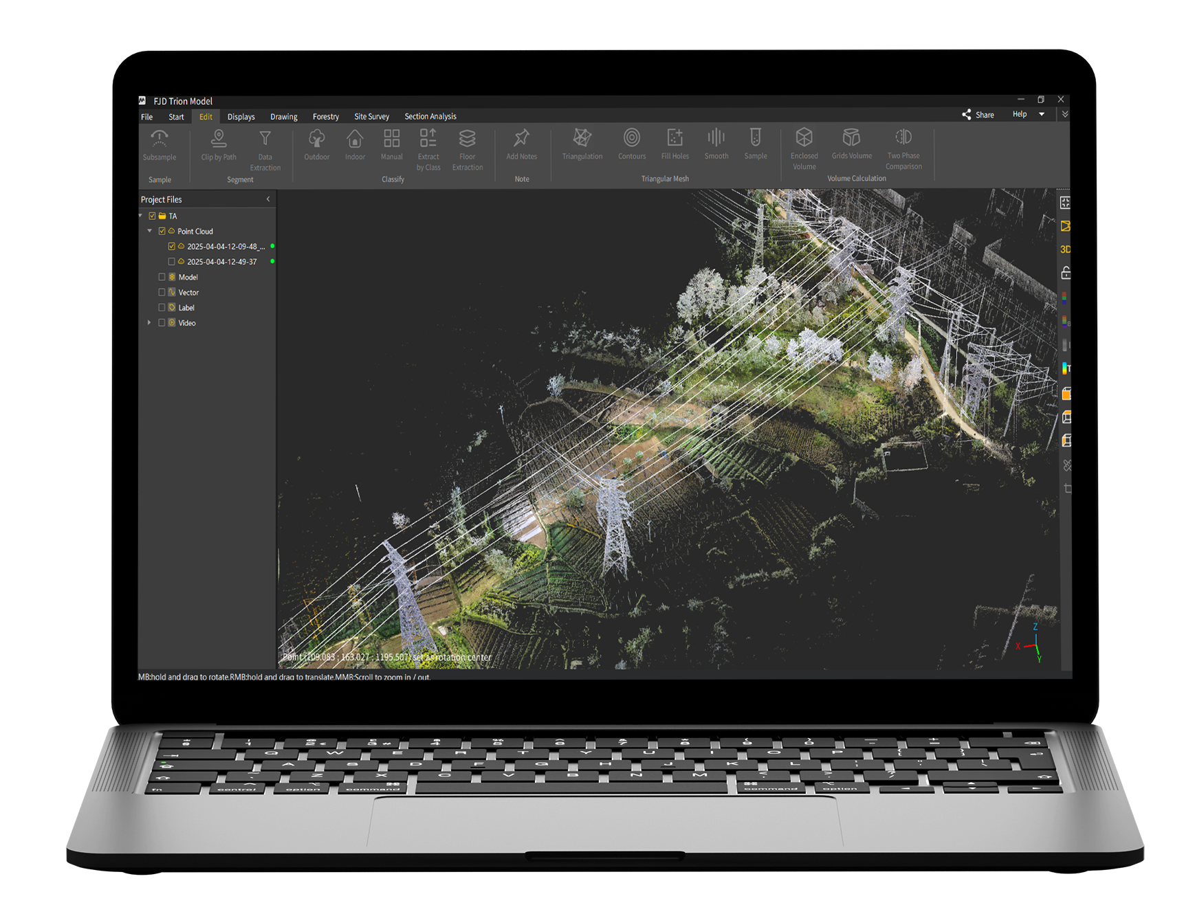 Modèle FJD Trion pour scanners LiDAR 3D FJD Trion