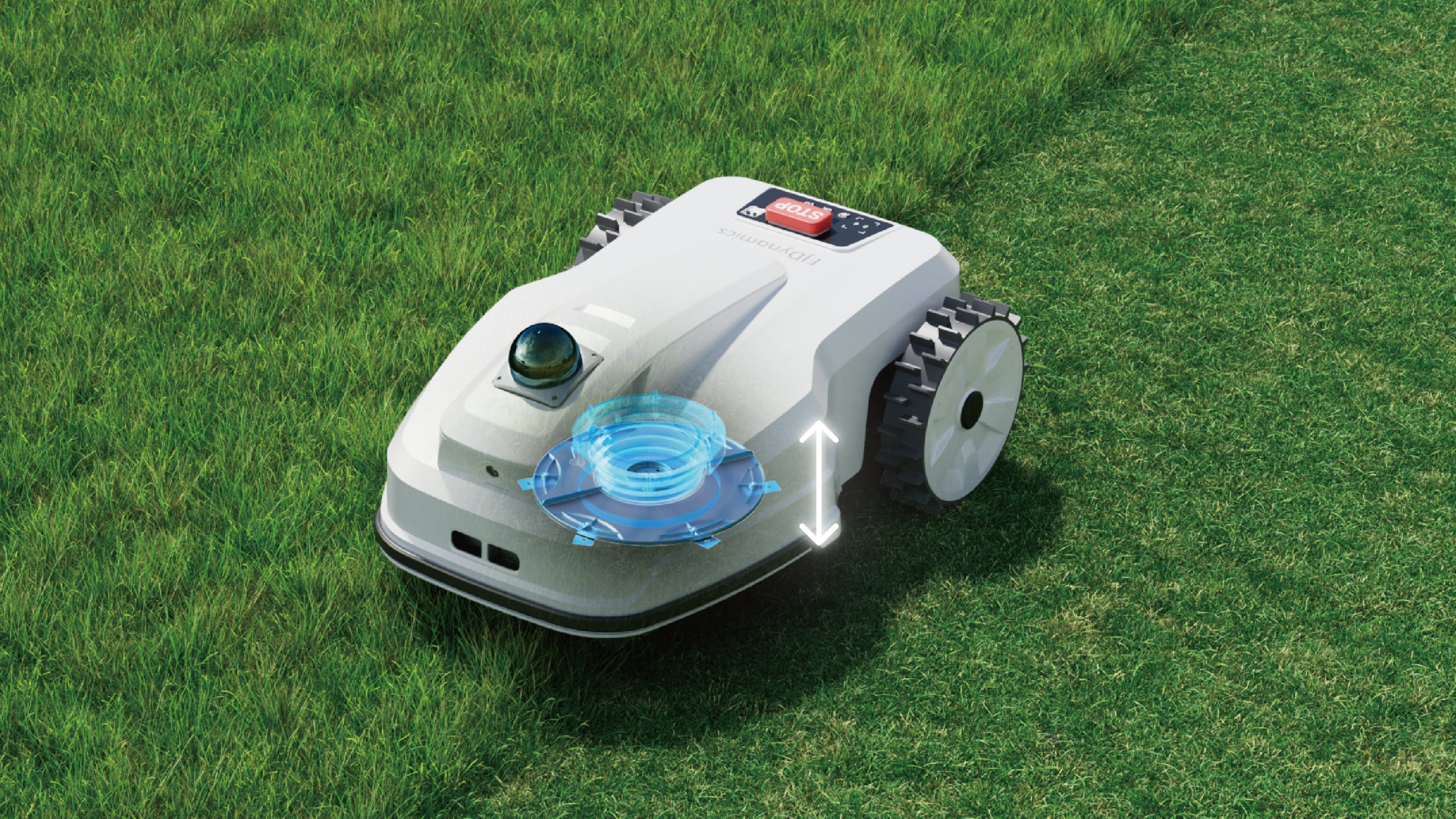 automated lawn mower robot mower