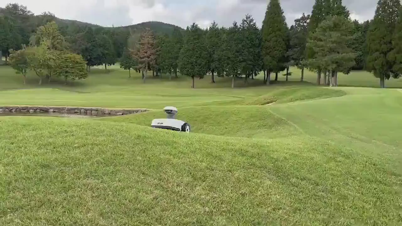 Tondeuse à gazon robotisée intelligente sans fil FJD FR4000 pour la famille